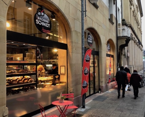 Bäckerei Schmidt Karlsruhe Außenansicht