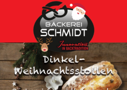 Unsere leckeren Dinkel Weihnachtsstollen - Bäckerei Schmidt Karlsruhe