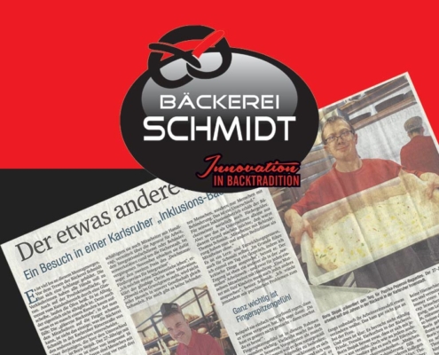 Zeitungsausschnitt aus der BNN vom 16.02.2020 über Bäckerei Schmidt Karlsruhe